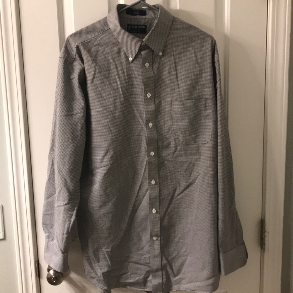 Stafford Printed Dress Shirt